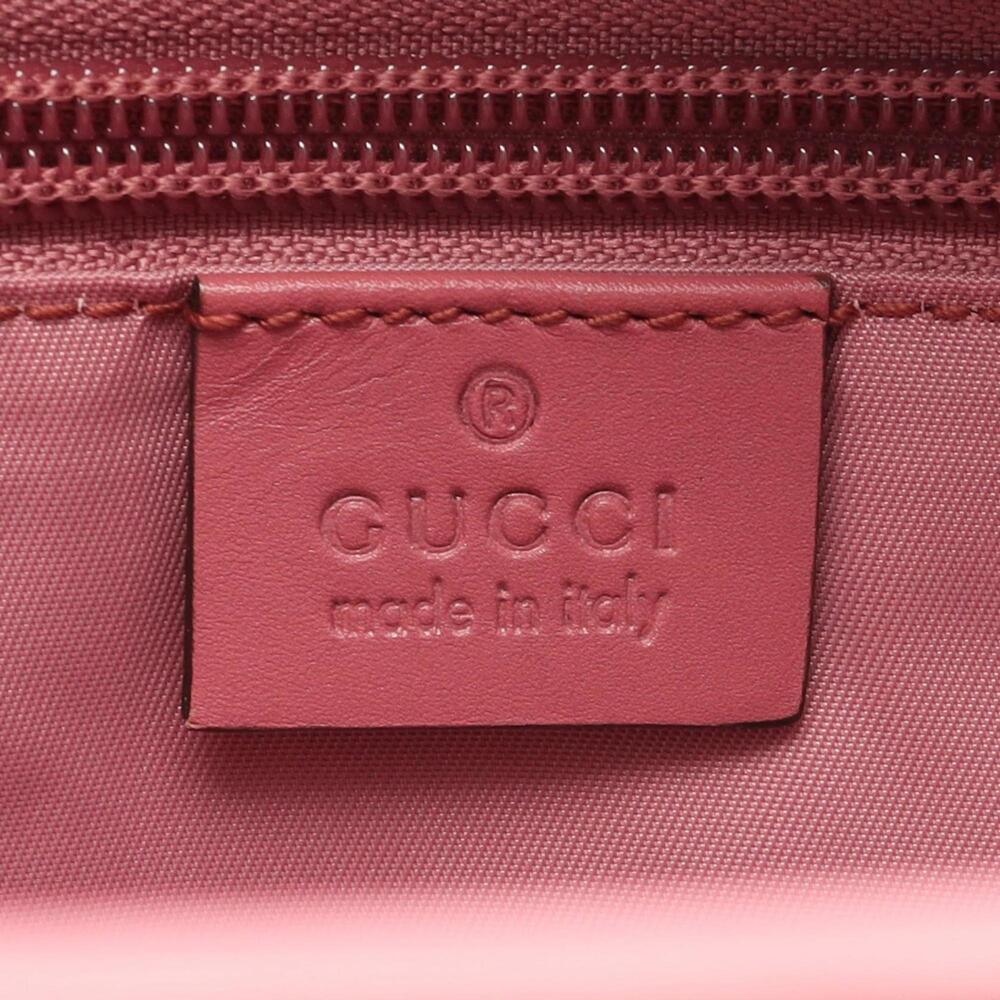 GUCCI Authentic Pink Leather Tote Bag - Picture 4 of 10